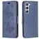 Mobigear Butterfly Samsung Galaxy S24 Hoesje Bookcase Portemonnee - Blauw