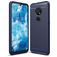 Mobigear Brushed Slim Nokia 6.2 Hoesje Flexibel TPU Backcover - Marineblauw