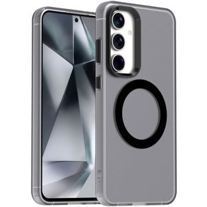 Mobigear Shockproof Samsung Galaxy S24 FE MagSafe Hoesje Hardcase Backcover - Zwart