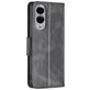 Mobigear Excellent Samsung Galaxy S25 Edge Hoesje Bookcase Portemonnee - Grijs