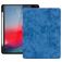 Mobigear Tri-Fold Gel iPad Pro 12.9 Inch (2018) Hoes TPU,Kunstleer Bookcase + Stylus Houder - Blauw