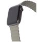 Decoded Magnetic Traction Strap Siliconen Apple Watch Bandje Magneetsluiting - 49/46/45/44 mm - Olijfgroen