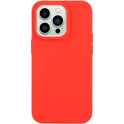 Mobigear Colors iPhone 14 Pro Max Hoesje Flexibel TPU Backcover - Rood