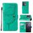 Mobigear Butterfly OPPO Reno 8 5G Hoesje Bookcase Portemonnee - Groen