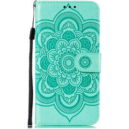 Mobigear Mandala HONOR 9X Lite Hoesje Bookcase Portemonnee - Turquoise