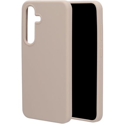 Mobiparts Samsung Galaxy S25 Siliconen Hoesje Backcover - Soft Salmon
