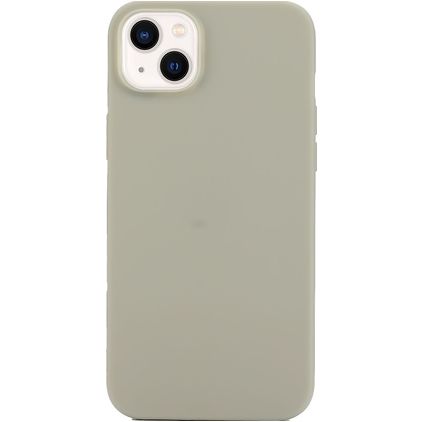 Mobigear Colors iPhone 14 Plus Hoesje Flexibel TPU Backcover - Grijs