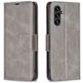 Mobigear Excellent Samsung Galaxy A56 Hoesje Bookcase Portemonnee - Grijs