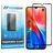 Mobigear Premium Xiaomi Redmi Note 8 Glazen Screenprotector - Case Friendly - Zwart