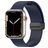 Mobigear Sport Mag Siliconen Apple Watch Bandje Magneetsluiting - 42/41/40/38 mm - Marineblauw