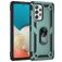 Mobigear Armor Ring Samsung Galaxy A53 Hoesje Hardcase Backcover Shockproof met Ringhouder - Groen