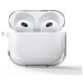 Mobigear Apple AirPods 3 Hoesje Flexibel Siliconen - Transparant