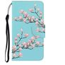 Mobigear Design Xiaomi Redmi 9C Hoesje Bookcase Portemonnee - Bloesem