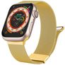 Mobigear Luxury Loop Milanese Apple Watch Bandje Magneetsluiting - 49/46/45/44 mm - Goud