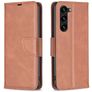 Mobigear Excellent Samsung Galaxy S25 Plus Hoesje Bookcase Portemonnee - Bruin