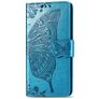 Mobigear Butterfly iPhone 11 Hoesje Bookcase Portemonnee - Blauw