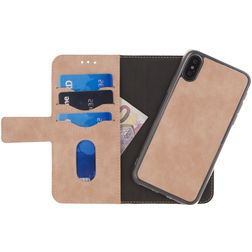 Mobilize Gelly Wallet iPhone XS Hoesje Uitneembare 2in1 Bookcase Portemonnee - Roze