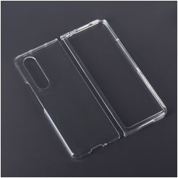 Mobigear Crystal Doorzichtig Samsung Galaxy Z Fold 3 Hoesje Hardcase Backcover - Transparant