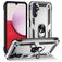 Mobigear Armor Ring Samsung Galaxy A14 Hoesje Hardcase Backcover Shockproof met Ringhouder - Zilver