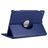 Mobigear DuoStand Huawei MediaPad T5 10.1 Hoes Draaibare Bookcase - Donkerblauw
