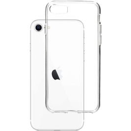 Mobiparts Classic Doorzichtig iPhone SE (2020) Hoesje Flexibel TPU Backcover - Transparant