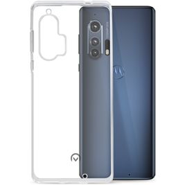 Mobilize Gelly Doorzichtig Motorola Edge Plus Hoesje Flexibel TPU Backcover - Transparant