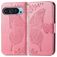 Mobigear Butterfly Google Pixel 9 Hoesje Bookcase Portemonnee - Roze