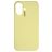 Nudient Base iPhone 16 Plus Siliconen Hoesje Backcover - Pale Yellow