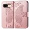 Mobigear Butterfly Google Pixel 8a Hoesje Bookcase Portemonnee - Roségoud