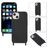Mobigear Lanyard iPhone 14 Plus Siliconen Hoesje met koord - Zwart
