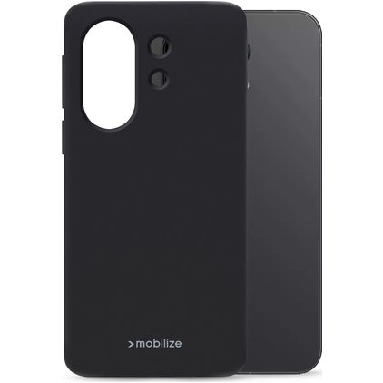 Mobilize Rubber Gelly Vivo X300 Ultra Hoesje Flexibel TPU Backcover - Zwart
