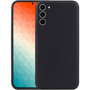 Mobigear Colors Samsung Galaxy S24 Plus Hoesje Flexibel TPU Backcover - Zwart