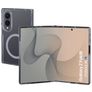 Mobiparts Hardcover Doorzichtig Samsung Galaxy Z Fold 8 MagSafe Hoesje Hardcase Backcover - Transparant