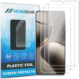 Mobigear Xiaomi 14T Screenprotector Folie - Case Friendly (3-Pack)