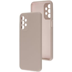 Mobiparts Samsung Galaxy A23 Siliconen Hoesje Backcover - Soft Salmon