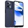 Mobigear Groove Realme C35 Hoesje Flexibel TPU Backcover - Blauw
