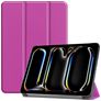 Mobigear Tri-Fold iPad Pro 11 Inch (2024) Hoes Bookcase - Paars