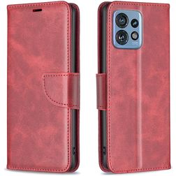 Mobigear Excellent Motorola Edge 40 Pro Hoesje Bookcase Portemonnee - Rood