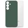 Mobilize Rubber Gelly Samsung Galaxy S24 Plus Hoesje Flexibel TPU Backcover - Matt Green