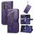 Mobigear Butterfly Motorola Edge (2022) Hoesje Bookcase Portemonnee - Paars