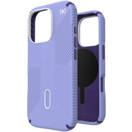 Speck Presidio2 Grip iPhone 16 Pro MagSafe Hoesje Hardcase Backcover Shockproof - Future Lavender