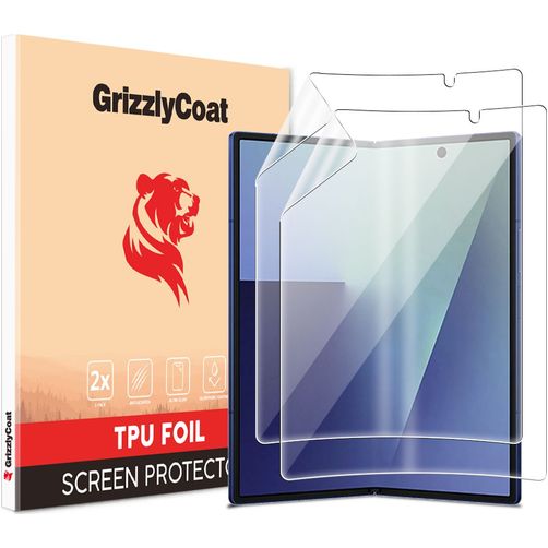 GrizzlyCoat Samsung Galaxy Z Fold 8 Screenprotector Folie - Case Friendly (2-Pack)