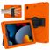 Mobigear Ruggedized iPad 8 (2020) Hoes EVA Schuim Backcover + Standaard - Oranje