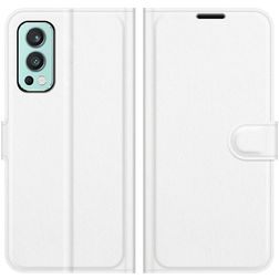 Mobigear Classic OnePlus Nord 2 Hoesje Bookcase Portemonnee - Wit