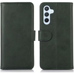 Mobigear Wallet Samsung Galaxy S24 FE Hoesje Bookcase Portemonnee - Groen