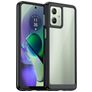 Mobigear Crystal Motorola Moto G54 Hoesje Hardcase Backcover - Zwart