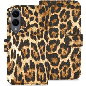 My Style Flex Wallet Samsung Galaxy S25 Edge Hoesje Bookcase Portemonnee - Wild Leopard