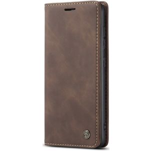 Caseme 013 Samsung Galaxy A51 Hoesje Bookcase Portemonnee - Bruin
