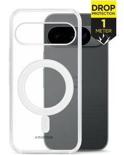 Mobilize Naked Protection Doorzichtig Google Pixel 11 Pro MagSafe Hoesje Hardcase Backcover Shockproof - Transparant