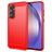 Mobigear Brushed Slim Samsung Galaxy A55 Hoesje Flexibel TPU Backcover - Rood